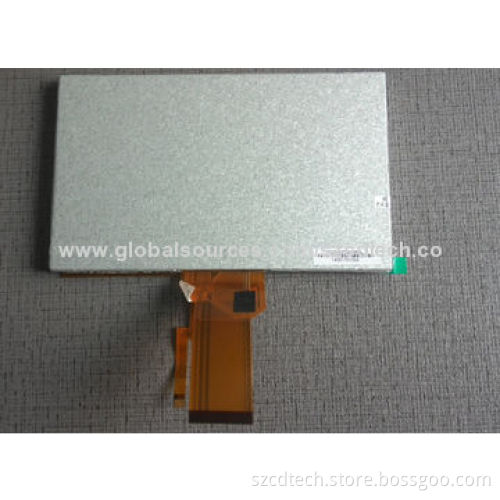 7.0" TFT LCD Module with Capacitive Touch Panel, 800*480P Resolution, 6 O' Clock Viewing Direction